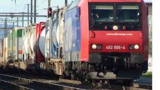 preview picture of video '[HD]Internationale Güterzüge in Wohlen, Aargau'