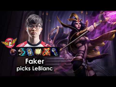 Skt Faker - Best Leblanc Plays - Leblanc Montage Season 8
