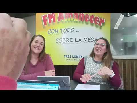 FM AMANECER DE TRES LOMAS - Programa CON TODO SOBRE LA MESA - Conductor: Mario Barrio
