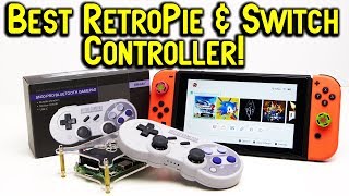 8Bitdo SN30 Pro Bluetooth Gamepad - Best Nintendo Switch & RetroPie Controller!