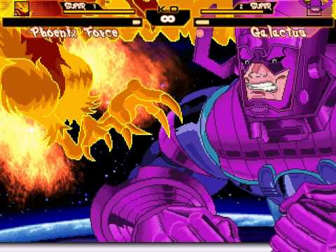 |\/| Boss X Boss MUGEN #41 - Phoenix Force (me) VS Galactus
