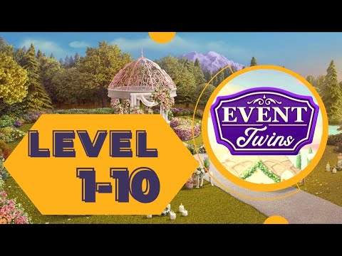 Event Twins Game || Level 1-10 Gameplay || Outdoor Wedding || Android Gaming