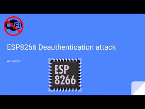 Cheap DIY Wifi 'Jammer' hack | NodeMCU | ESP8266