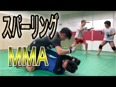 MMAクラスでのスパーリング　第三弾！