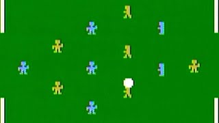 Electronic Table Soccer Magnavox Odyssey 2 Gameplay