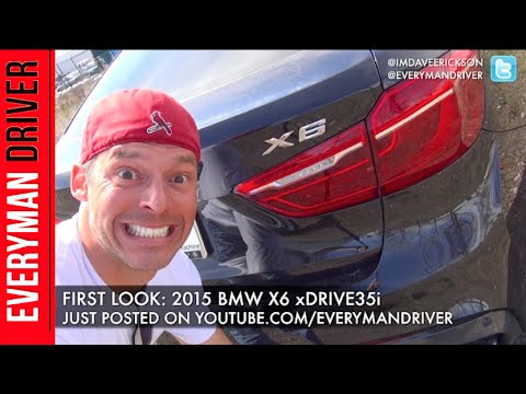 Here's the 2015 BMW X6 on Everyman Driver