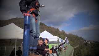 preview picture of video 'Bungee Jumping #Veglio'