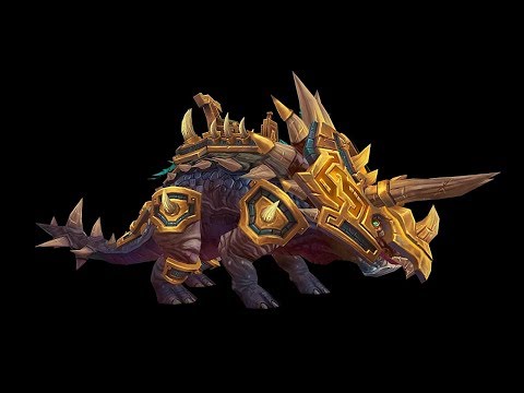 8.1.5 Battle for Azeroth. Zandalari Paladin Class Mount