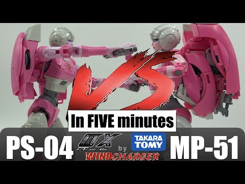 VS in 5: Azalea vs. Arcee (Ocular Max PS-04 vs. Takara Tomy MP-51)