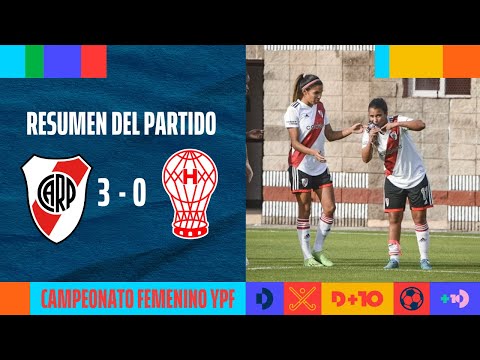 River 3 - 0 Huracán | RESUMEN | Fecha 15 | Campeonato Femenino YPF 2023 | #FUTBOLenDEPORTV