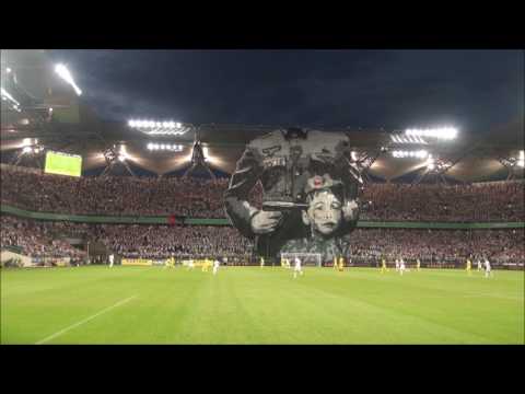 Doping kibiców Legii na meczu z Astaną