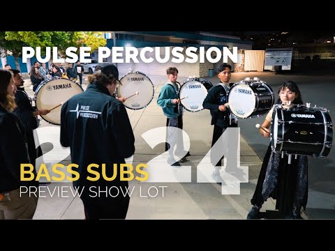 Pulse Percussion 2024 - Mic'd Bass Subs @ Preview Show