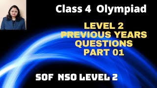SOF NSO Level 2 Previous Year Question paper | Part 01| Class 4
