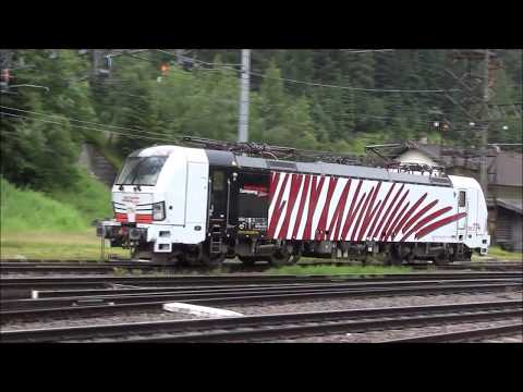 LA MANOVRA DELLA VECTRON 193 RTC AL BRENNERO. MART. 3 - 7 - 2018