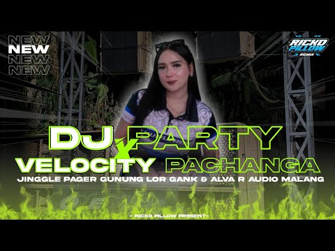 DJ PARTY X VELOCITY PACHANGA | JINGGLE PAGER GUNUNG LOR GANK X ALVA'R AUDIO VIRAL TIKTOK TERBARU🔥
