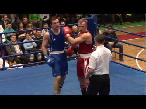 Eugenijus Tutkus vs. Vitalijus Subačius. 2013 y. Lithuania boxing championship final - 91 kg.