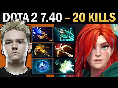 Windranger Pro Carry with 20 Kills and Disperser - Dota 2 Gameplay