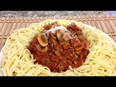 How To Make Spaghetti Sauce With Italian Sausage And Beef-American Comfort Food Recipes