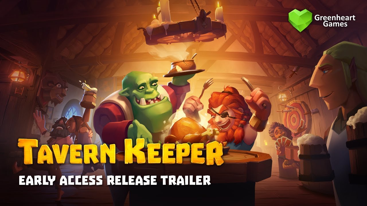 Tavern Keeper 🍻 Early Access Available Now [4K] | Greenheart Games