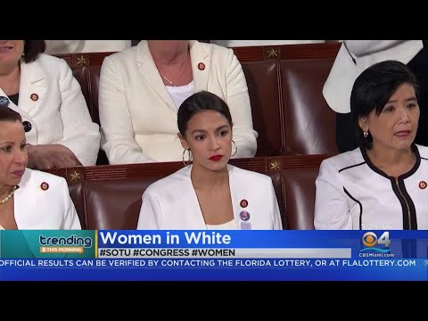 Trending: Congressional Women In White