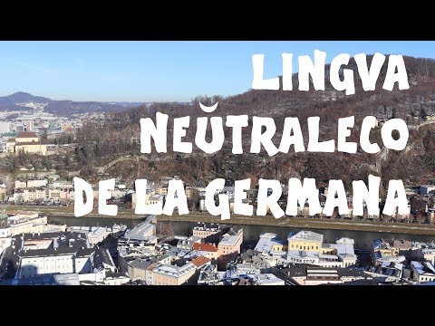 Seksa nŭtraleco de la germana | Esperanto vlogo