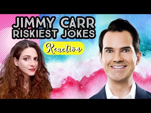 American Reacts - JIMMY CARR -  Riskiest Jokes - Vol. 1