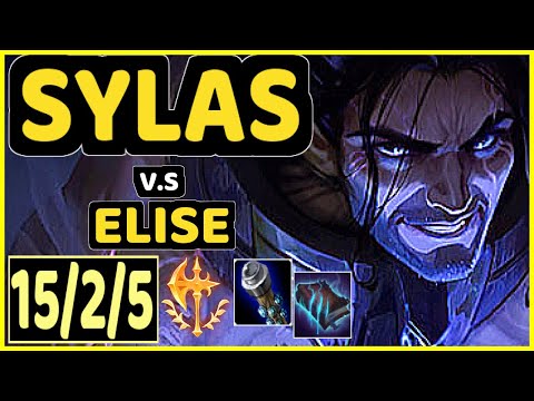 PRIDE (SYLAS) vs ELISE - 15/2/5 KDA JUNGLE CHALLENGER GAMEPLAY - EUW