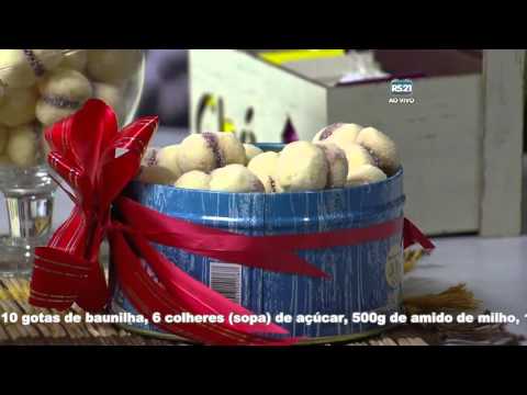 Receita Bom Sabor - 22/10/2015 - Petit four beijo de freira - Maria Luisa Tonelli