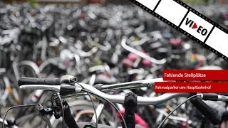 Fahrradparken am Hauptbahnhof Münster