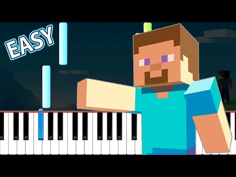 Insane Minecraft Piano Tutorial - Play Sweden (C418) effortlessly with Midi Sheet Music!