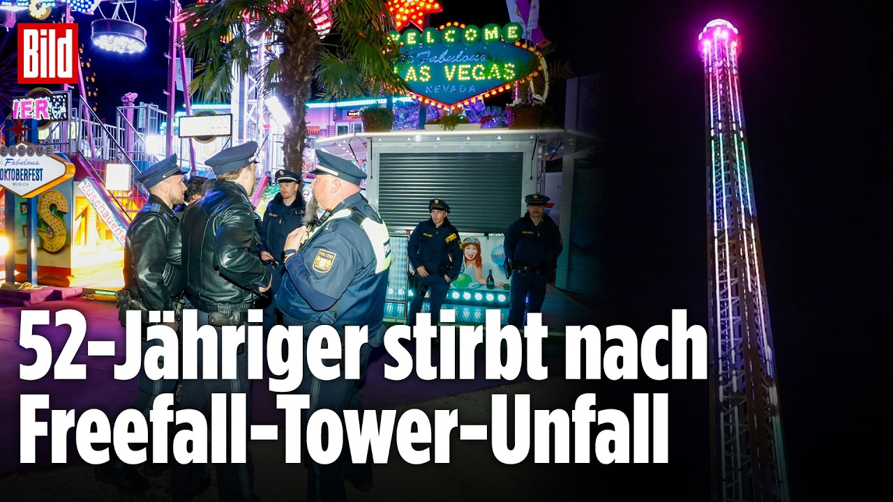 Horror-Unfall auf dem Oktoberfest: Security-Mitarbeiter von Fahrgeschäft-Gondel eingequetscht