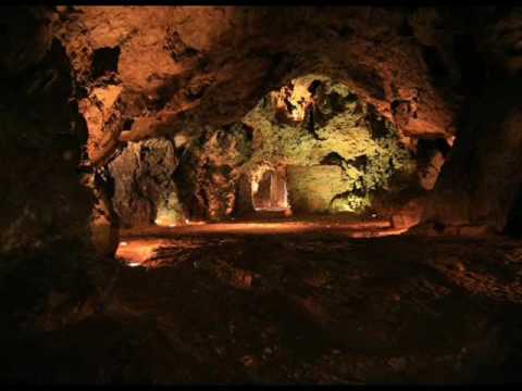 Ghostly face, The Dragon's Cave, Wawel Castle, Krakow.