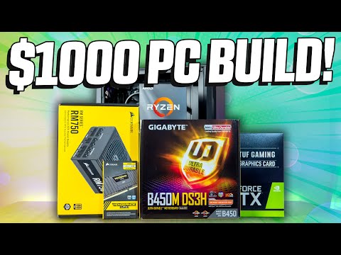 How To Build the Best $1000 Gaming PC in 2021 [RTX 3070] Full Tutorial + Benchmarks!