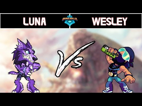Luna vs Wesley #2 - Pro Brawlhalla - 2022 - NA vs BRZ - Ranked #19