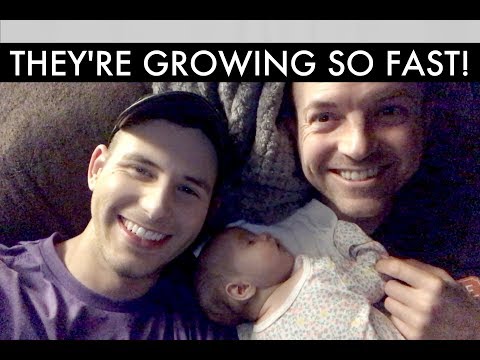TWIN GIRLS MOVE FROM NEWBORN TO 0-3 MONTHS!! - Daily Vlog /// McHusbands