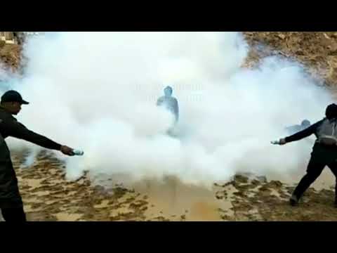 NSG Commandos' Reaction to Teargas | Tolerance Training of Recruits