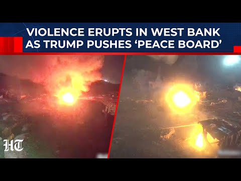 Iran Spooks Israel, Then...: As Trump Unveils ‘Peace Board,’ West Bank Ignites, Watch CCTV Footage