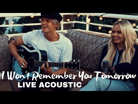 Alli Simpson (feat. Cody Simpson) "I Won't Remember You Tomorrow" Live & Acoustic