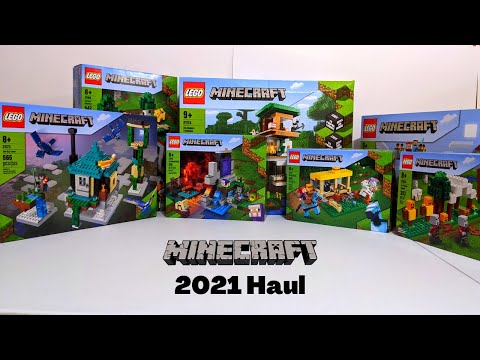 LEGO Minecraft 2021 Summer Wave Haul