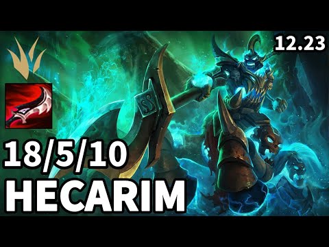 Hecarim Jungle vs Graves - KR Master | Patch 12.23
