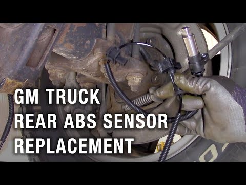 GM Truck Rear ABS Sensor Replacement
