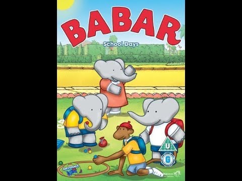Original DVD Opening: Babar - School Days (UK Retail DVD)
