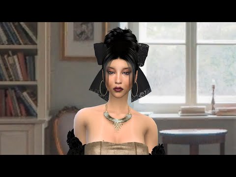 sims4 realistic style download asian girls female Alice Spencer-Kim by Bonita100 Cas Video Preview
