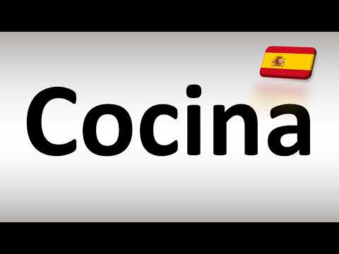 How to Pronounce Cocina? (Kitchen in Spanish)