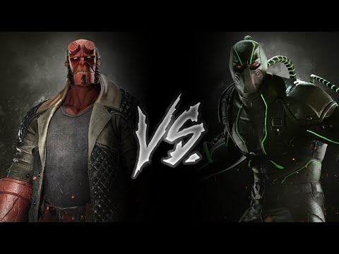 Injustice 2 - Hellboy Vs. Bane (VERY HARD)