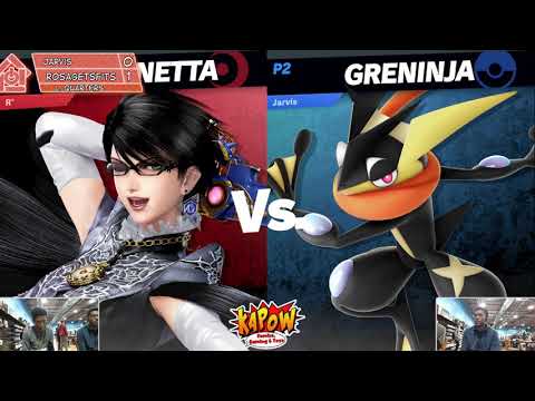 Smash Ultimate Tournament 1/27/19 - RosaGetsFit(Bayonetta) Vs Jarvis(Greninja) - L. Quarters