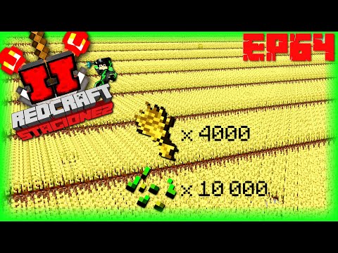 Un po' di GRANO!? GIGA FARM!! 😄 - RedCraft S2 Ep.64