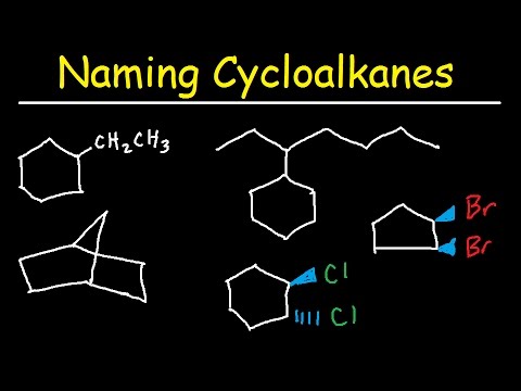 Naming Cycloalkanes With Substituents Cis Trans Bicyclo Alkane Nomenclature
