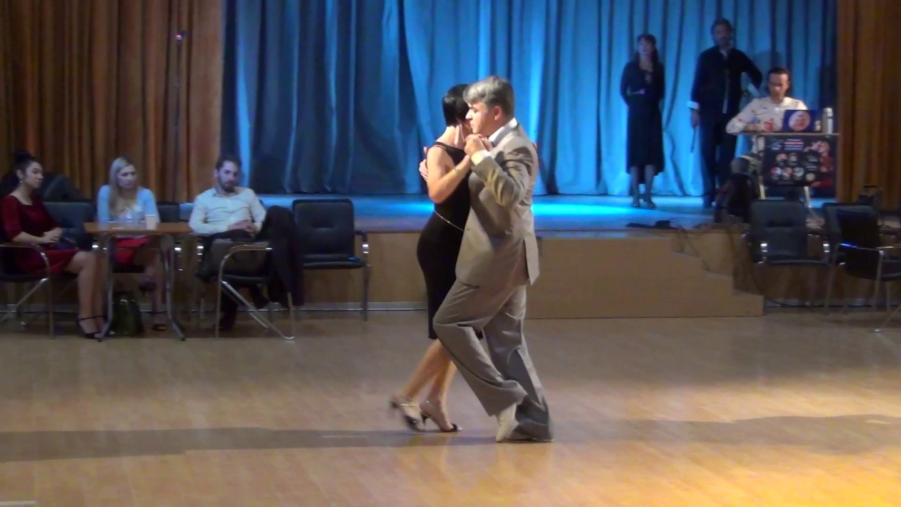 Dmitry and Elena Viktorovy, special guests from Riga "FDT2017". 1 dance. 101217. Shusheta