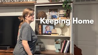 Keeping Home as a Mom of 11 | Clean & Decorate With Me